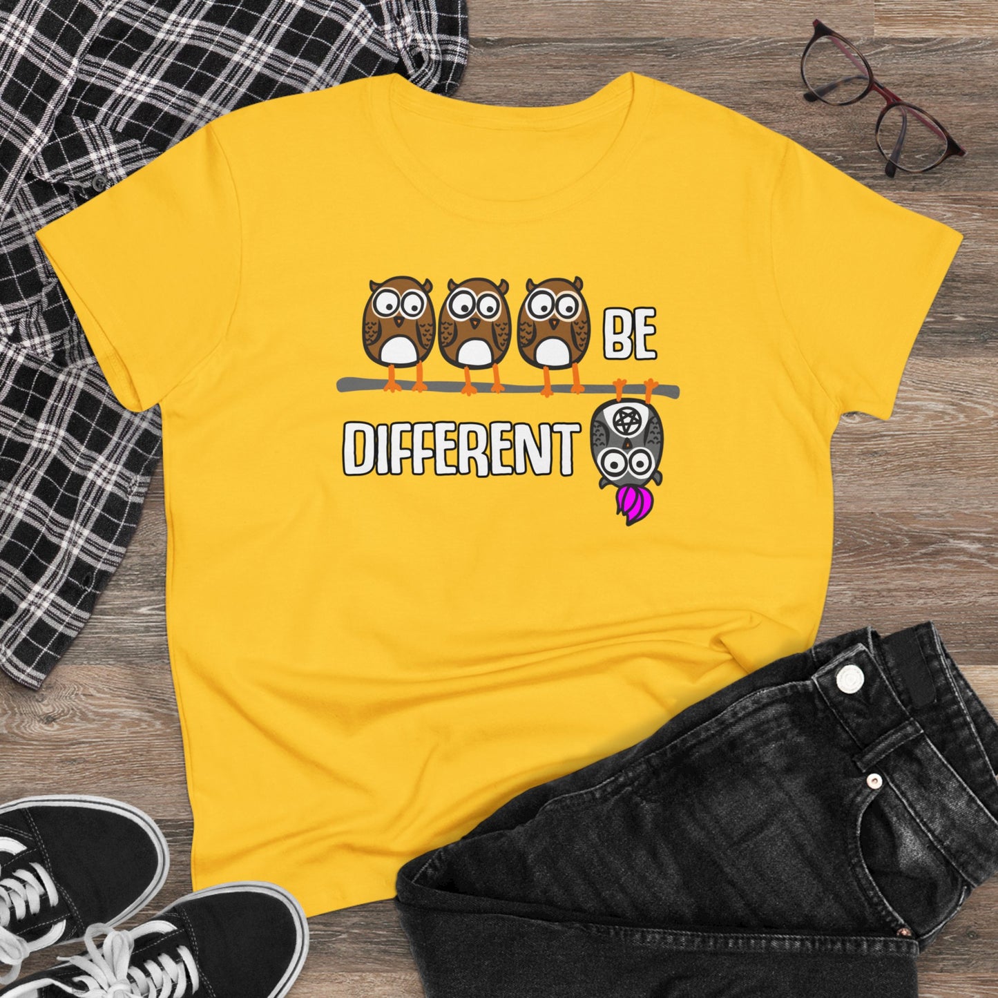 Damen T-Shirt Be Different