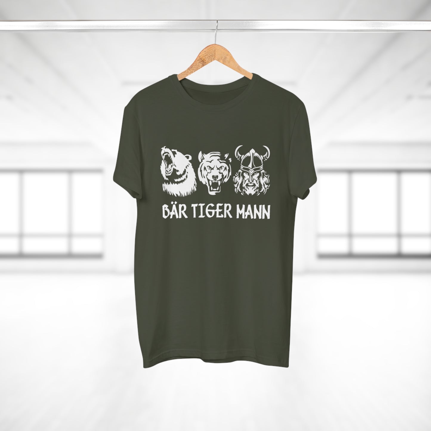 T-shirt Bär Tiger Mann - Bärtiger Mann (bis 5XL)