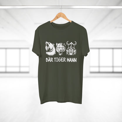 T-shirt Bär Tiger Mann - Bärtiger Mann (bis 5XL)