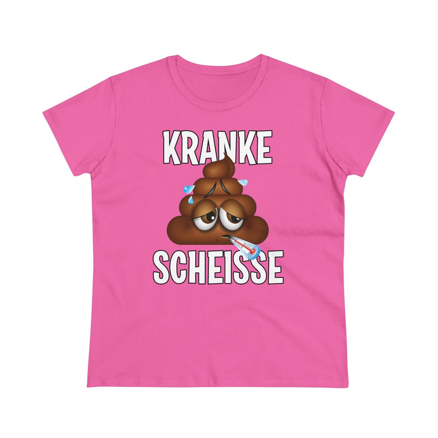 Damen T-Shirt Kranke Scheisse