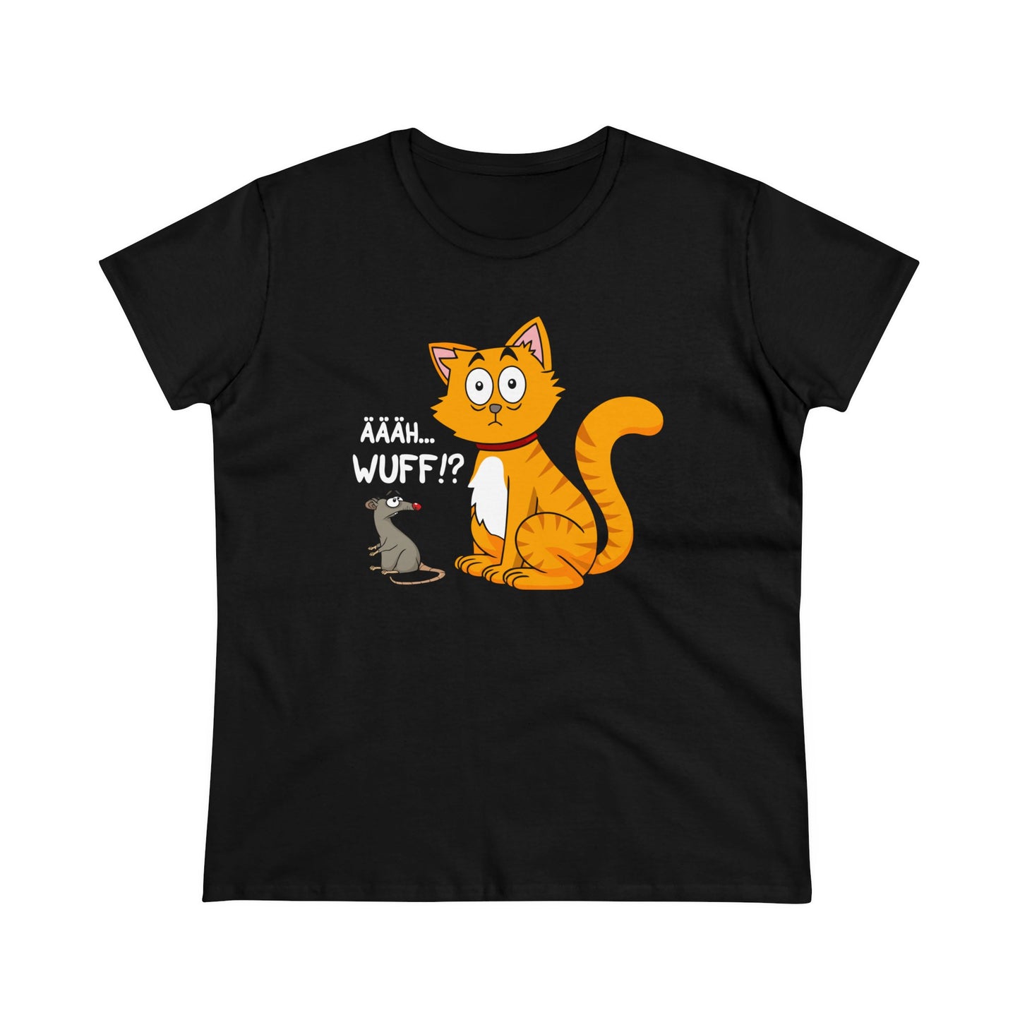 Damen T-Shirt Ääh Wuff