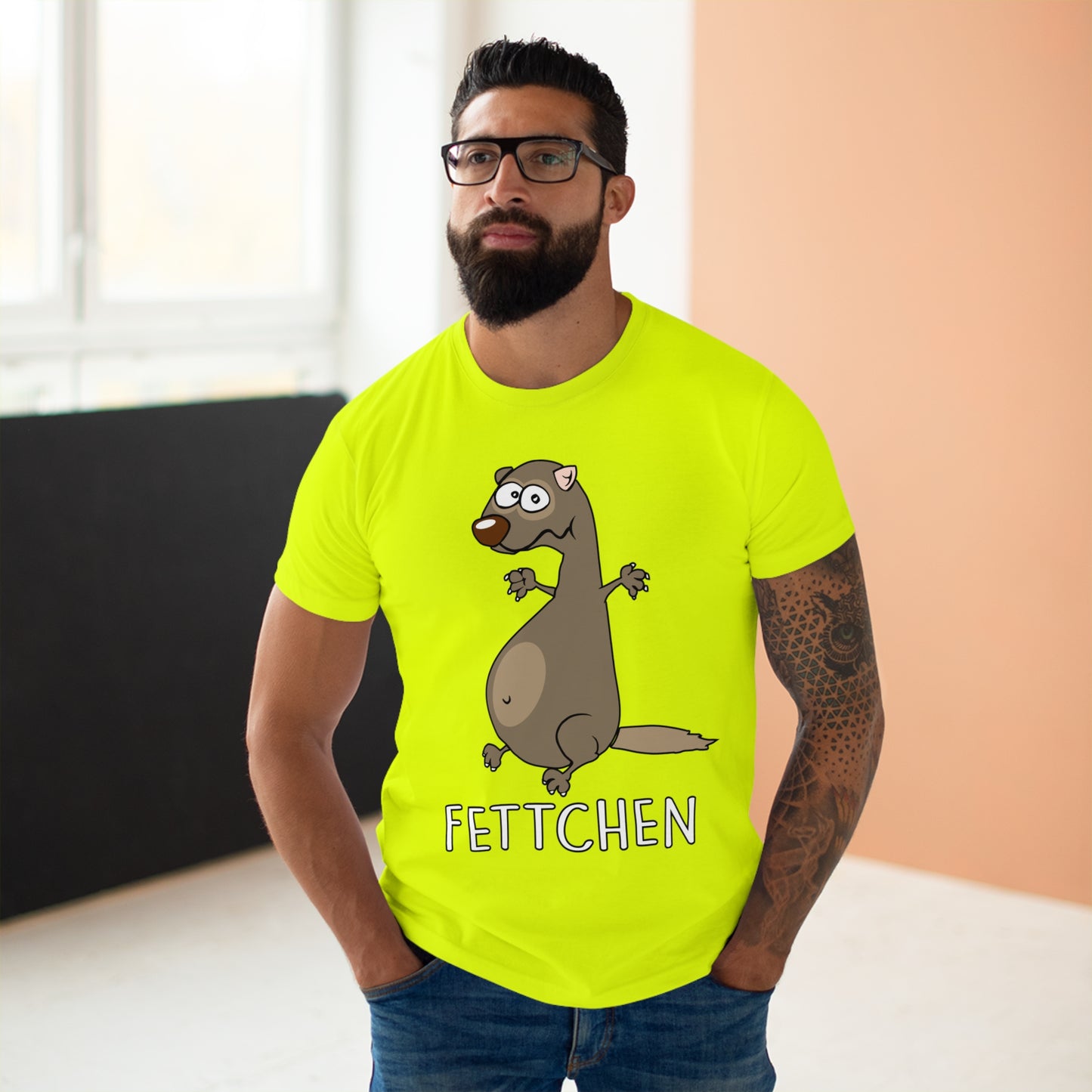 T-shirt Fettchen (bis 5XL)