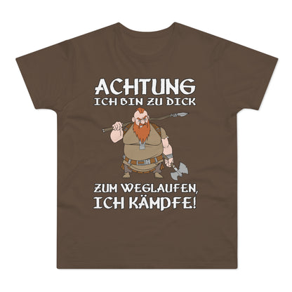 T-Shirt Achtung - Ich kämpfe (bis 5XL)