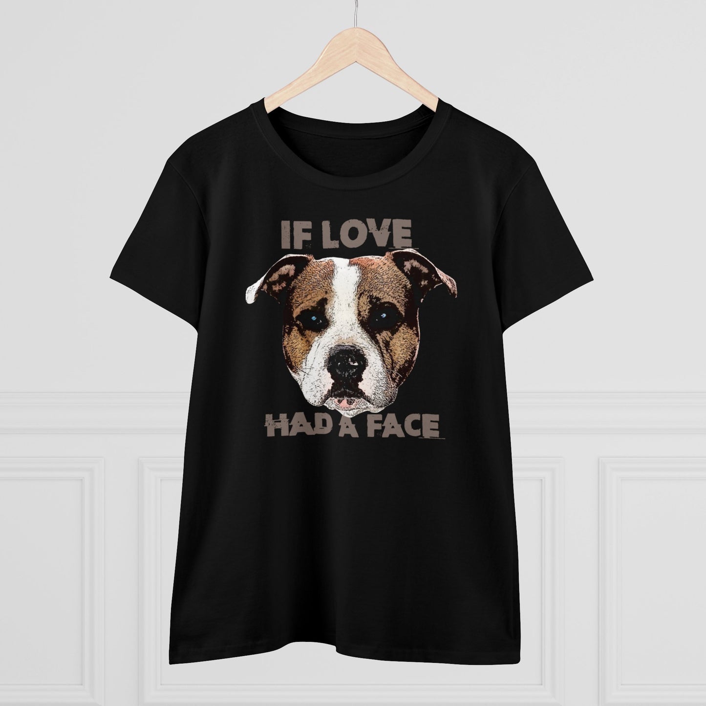 Damen T-Shirt If Love had a Face