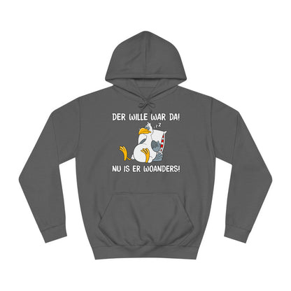 Unisex Hoodie Der Wille war da