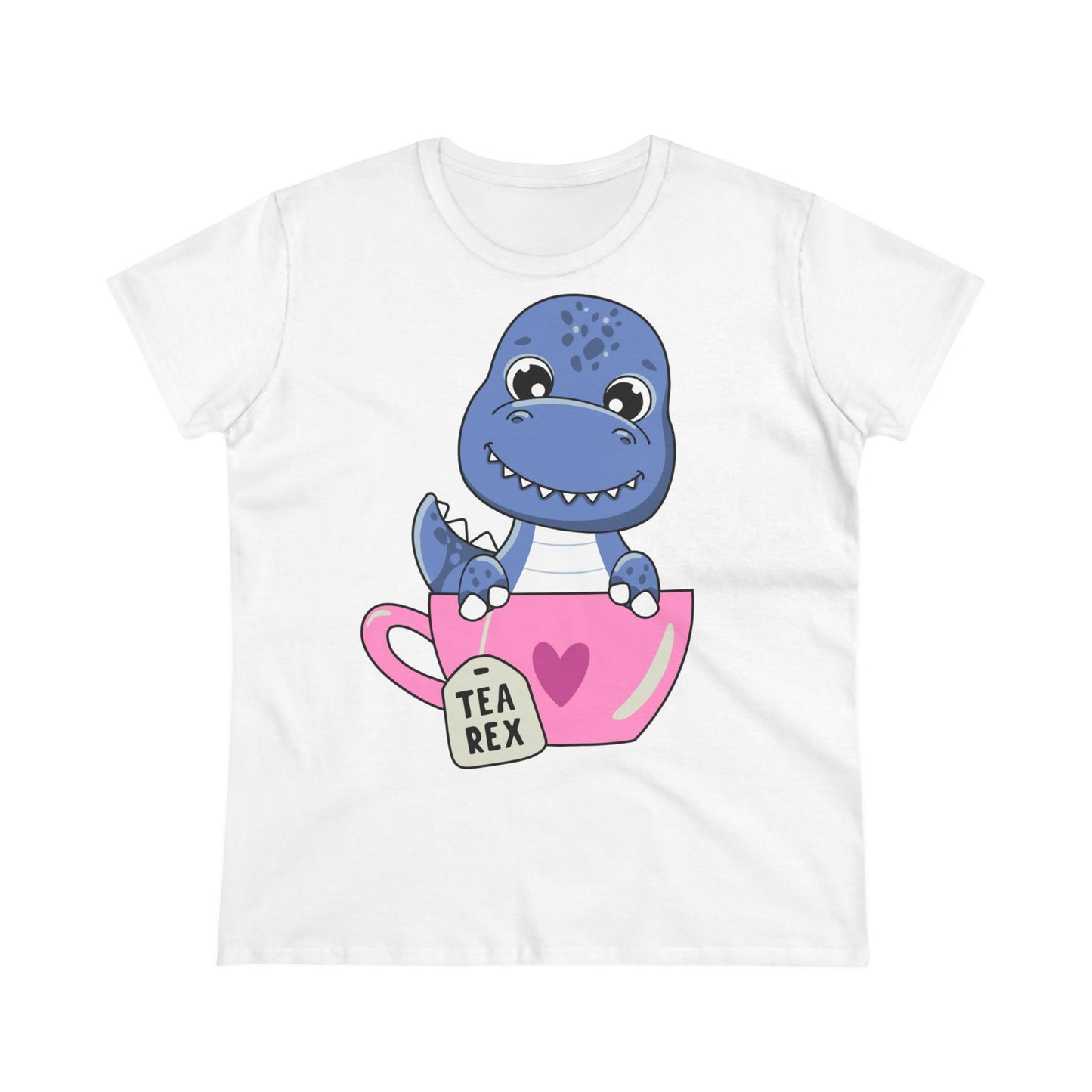 Damen T-Shirt Tea Rex