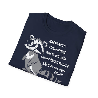 T-Shirt (bis 5XL) Nachtaktiv Augenringe