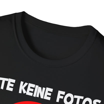 T-Shirt Bitte keine Fotos