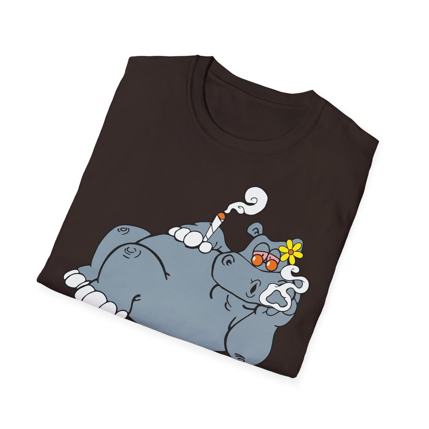 T-Shirt Hippie Hippo