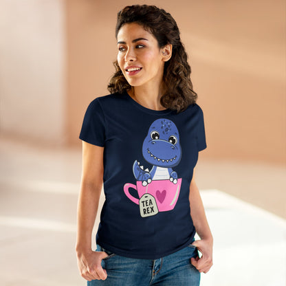 Damen T-Shirt Tea Rex
