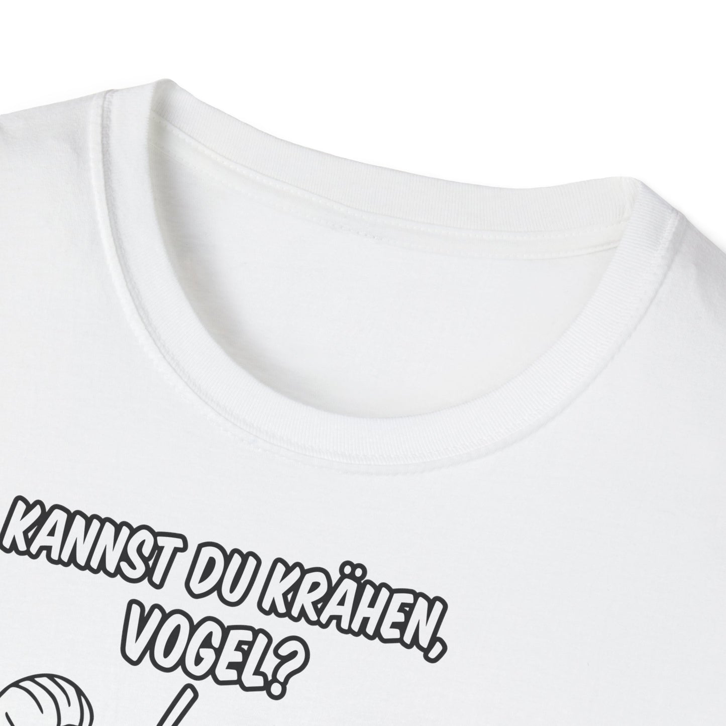T-Shirt Kannst du krähen, Vogel?
