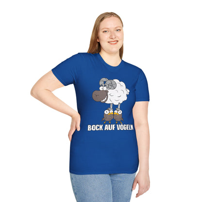 T-Shirt Bock auf Vögeln