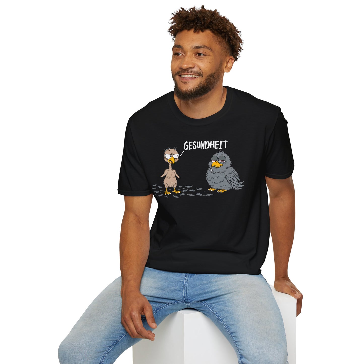T-Shirt (bis 5XL) Vögel Gesundheit