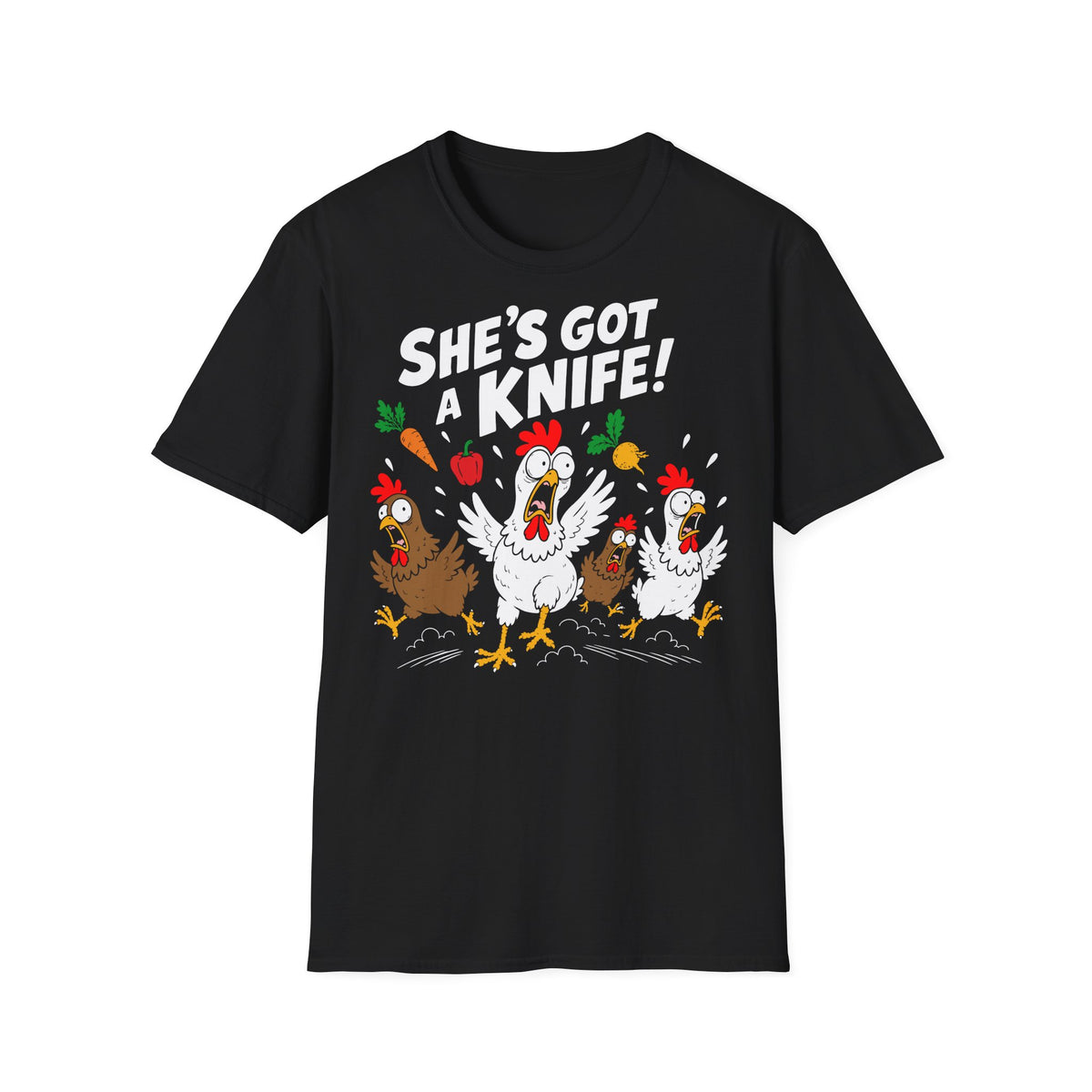T-Shirt (bis 5XL) She's got a Knife