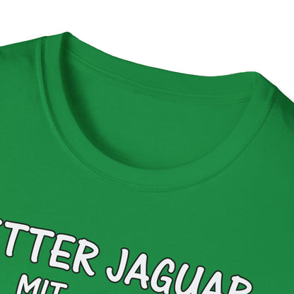 T-Shirt Fetter Jaguar mit 2 Töpfen und dicken Schlappen