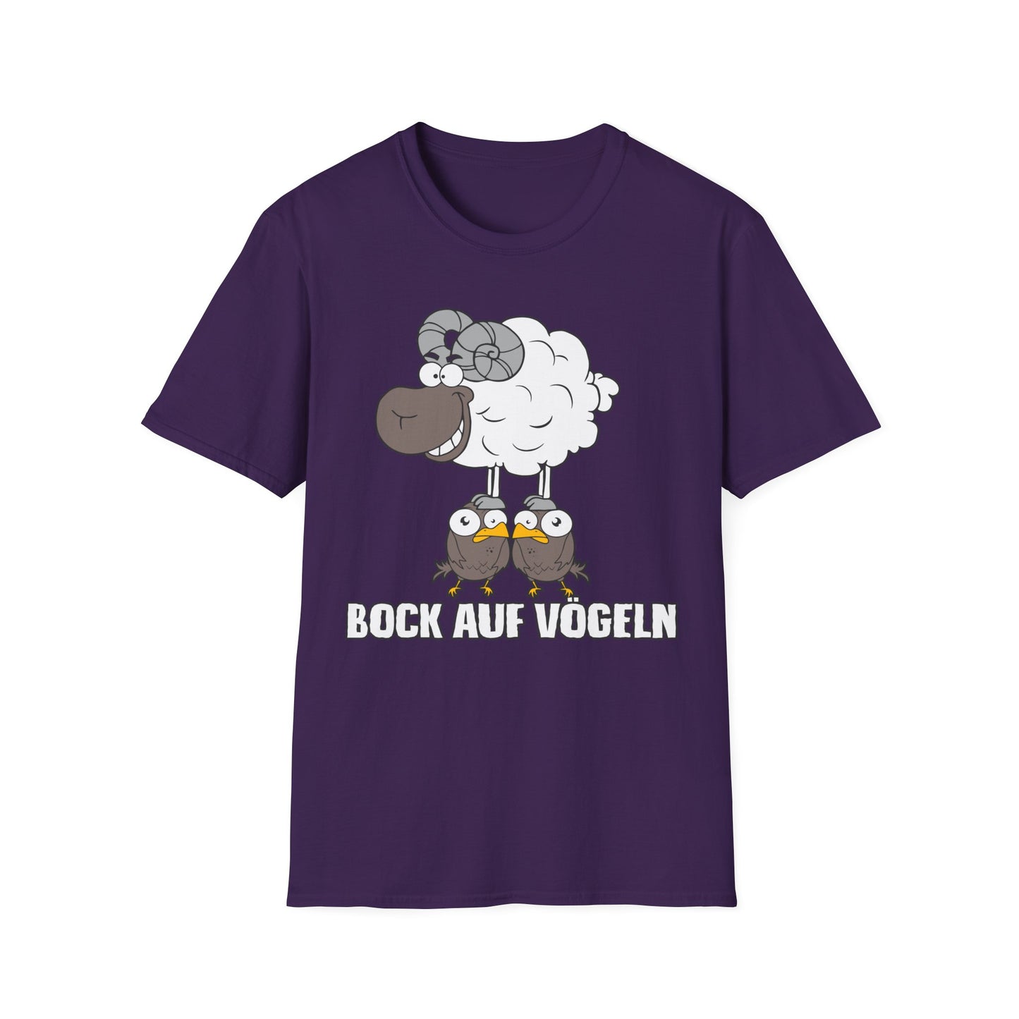 T-Shirt Bock auf Vögeln