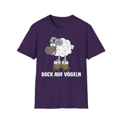 T-Shirt Bock auf Vögeln