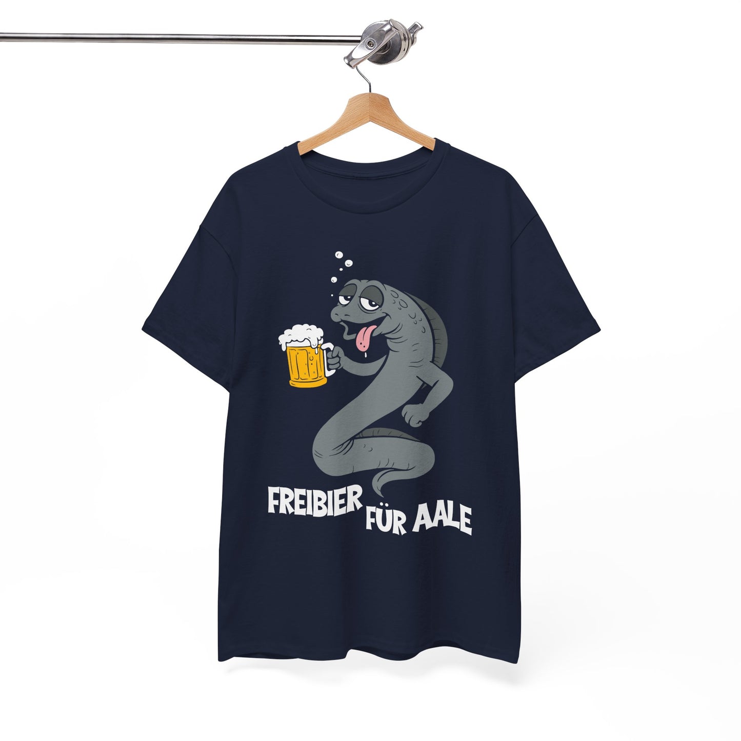 T-Shirt (bis 5XL) Freibier für Aale