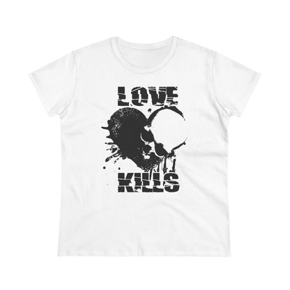 Damen T-Shirt Love kills