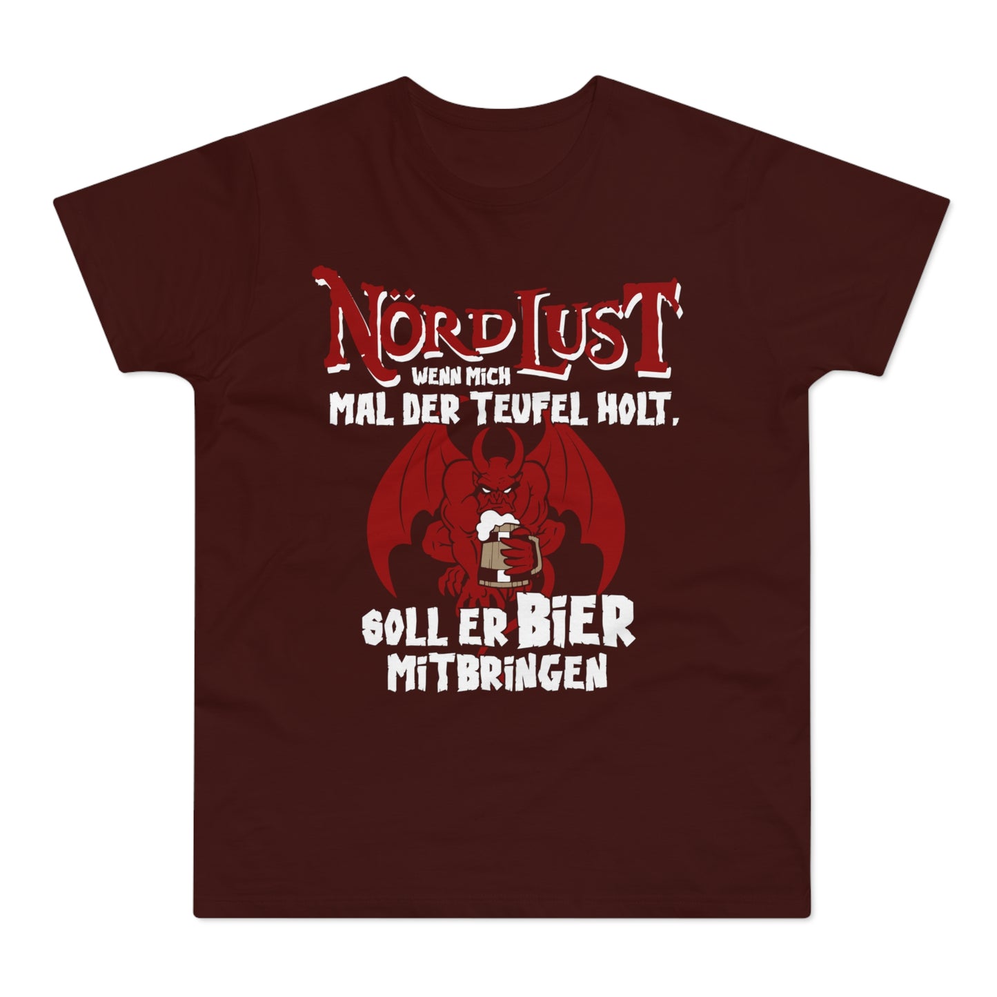 T-Shirt (bis 5XL) NördLust Wenn mich mal der Teufel holt