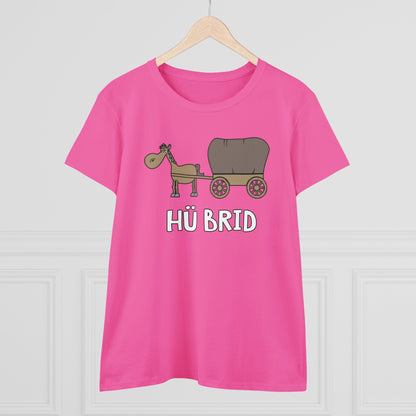 Damen T-Shirt Hü Brid