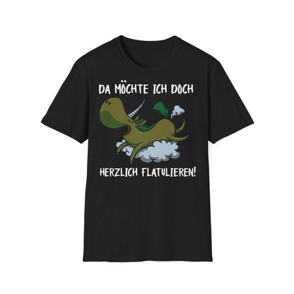 T-Shirt Da möchte ich doch Herzlich Flatulieren!