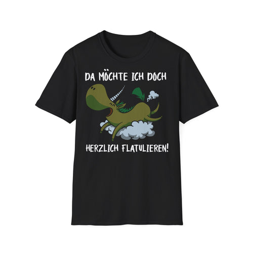 T-Shirt Da möchte ich doch Herzlich Flatulieren!
