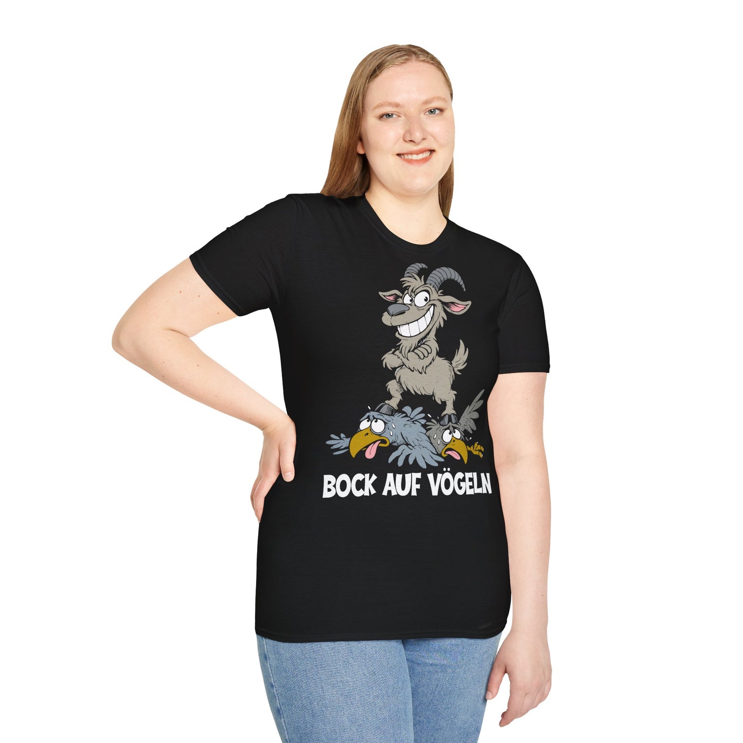 T-Shirt (bis 5XL) Bock auf Vögeln neu