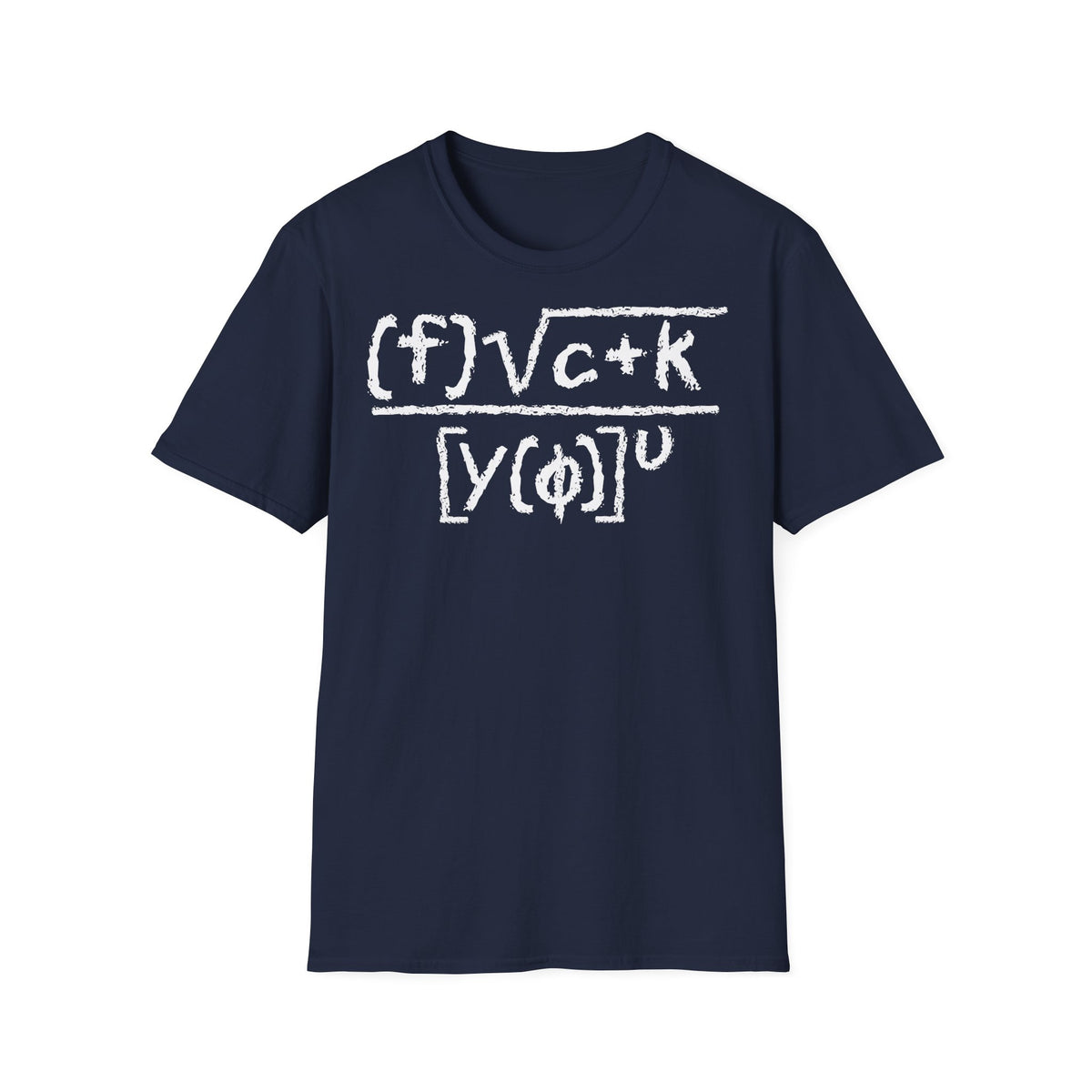 T-Shirt (bis 5XL) Fuck you Formel