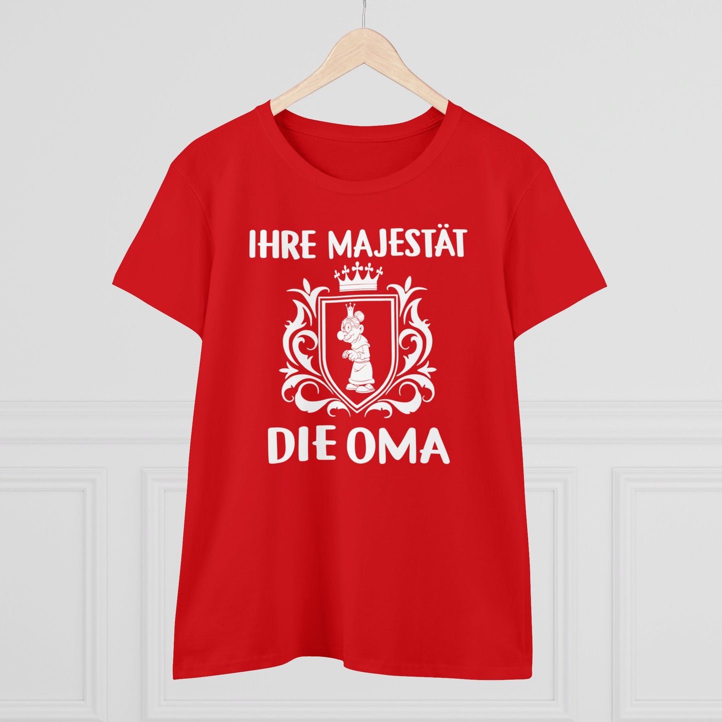 Damen T-Shirt Ihre Majestät die Oma