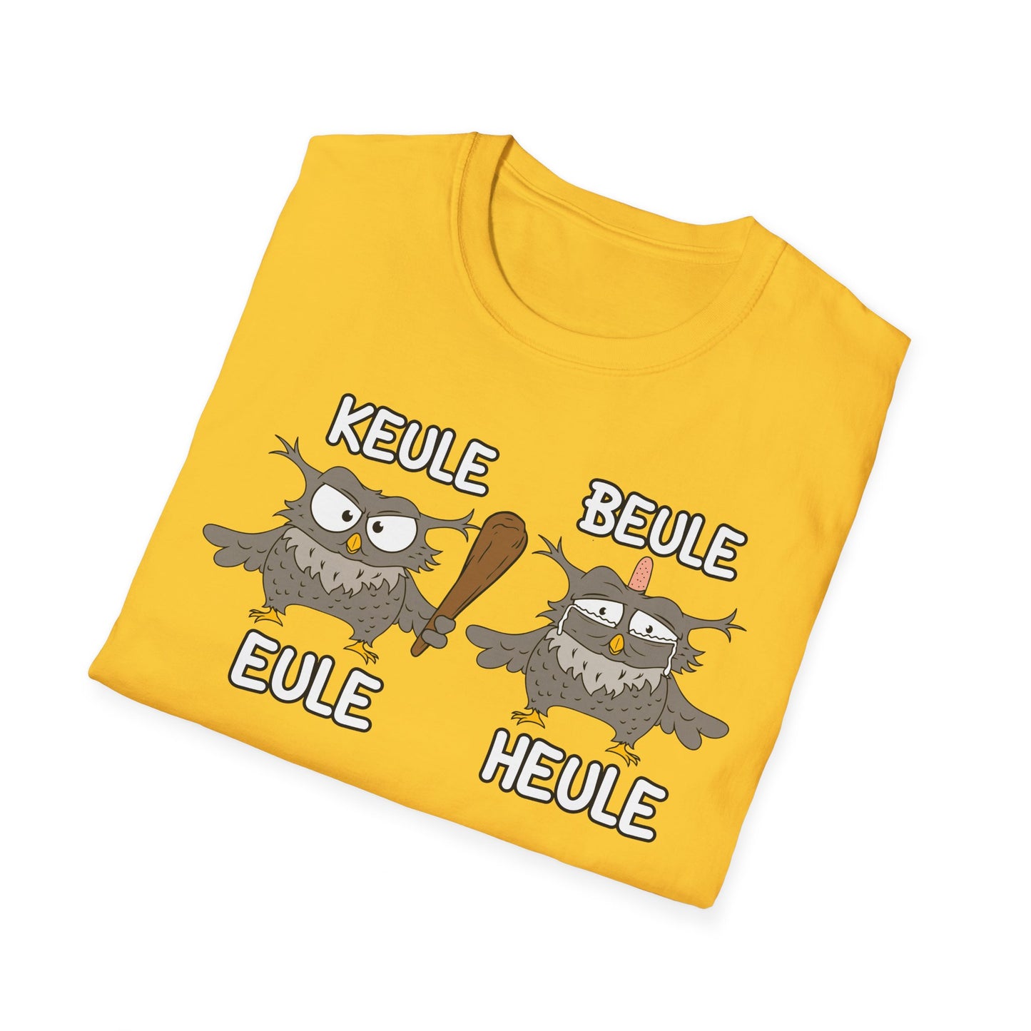 T-Shirt Keule Beule Eule Heule
