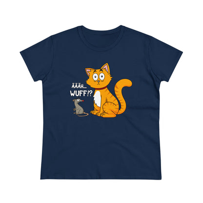 Damen T-Shirt Ääh Wuff