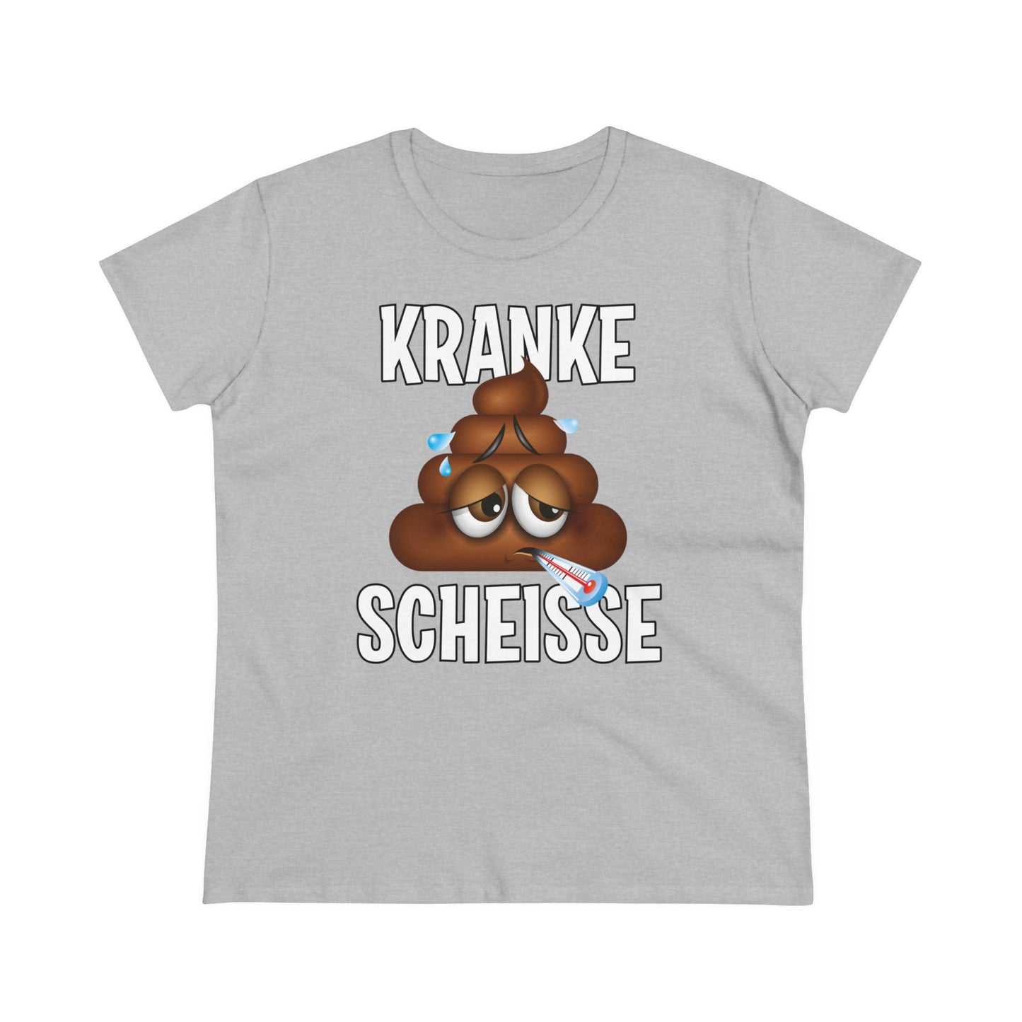 Damen T-Shirt Kranke Scheisse