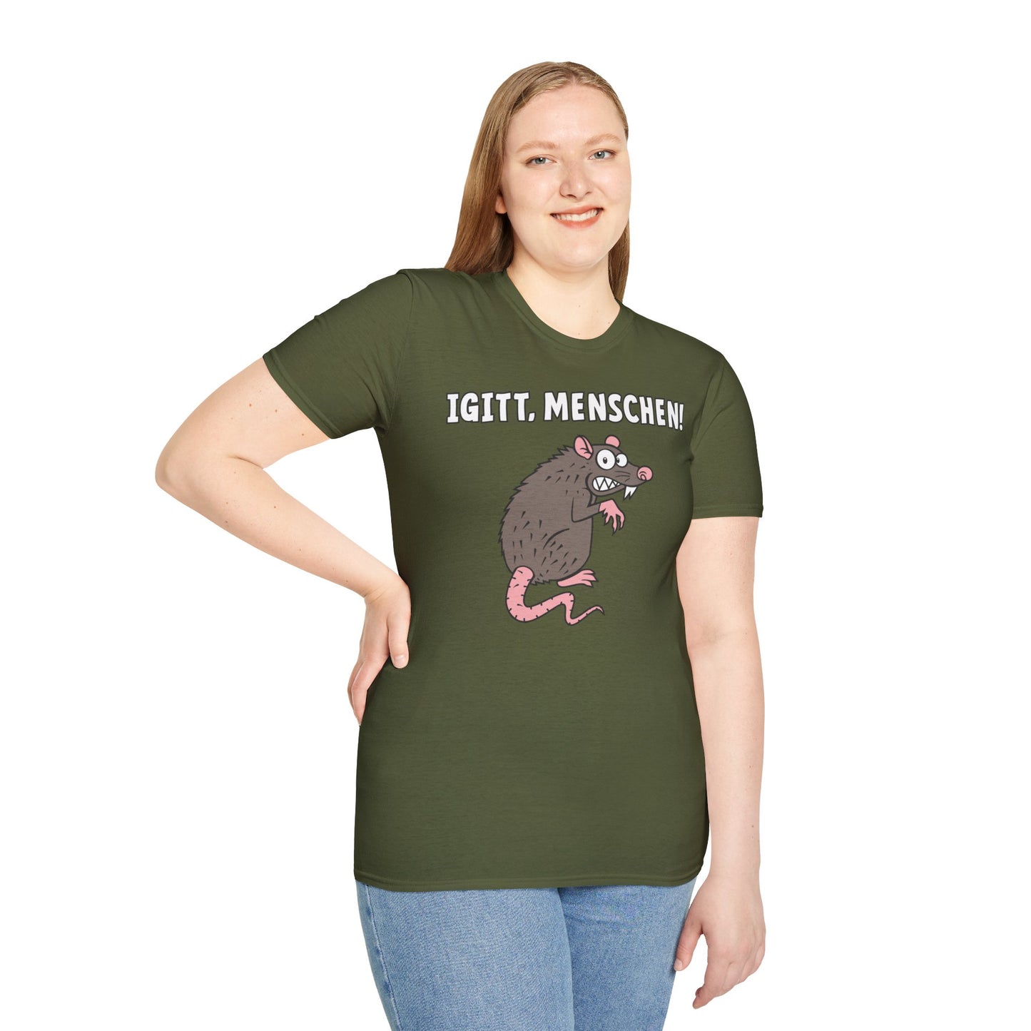 T-Shirt Igitt, Menschen