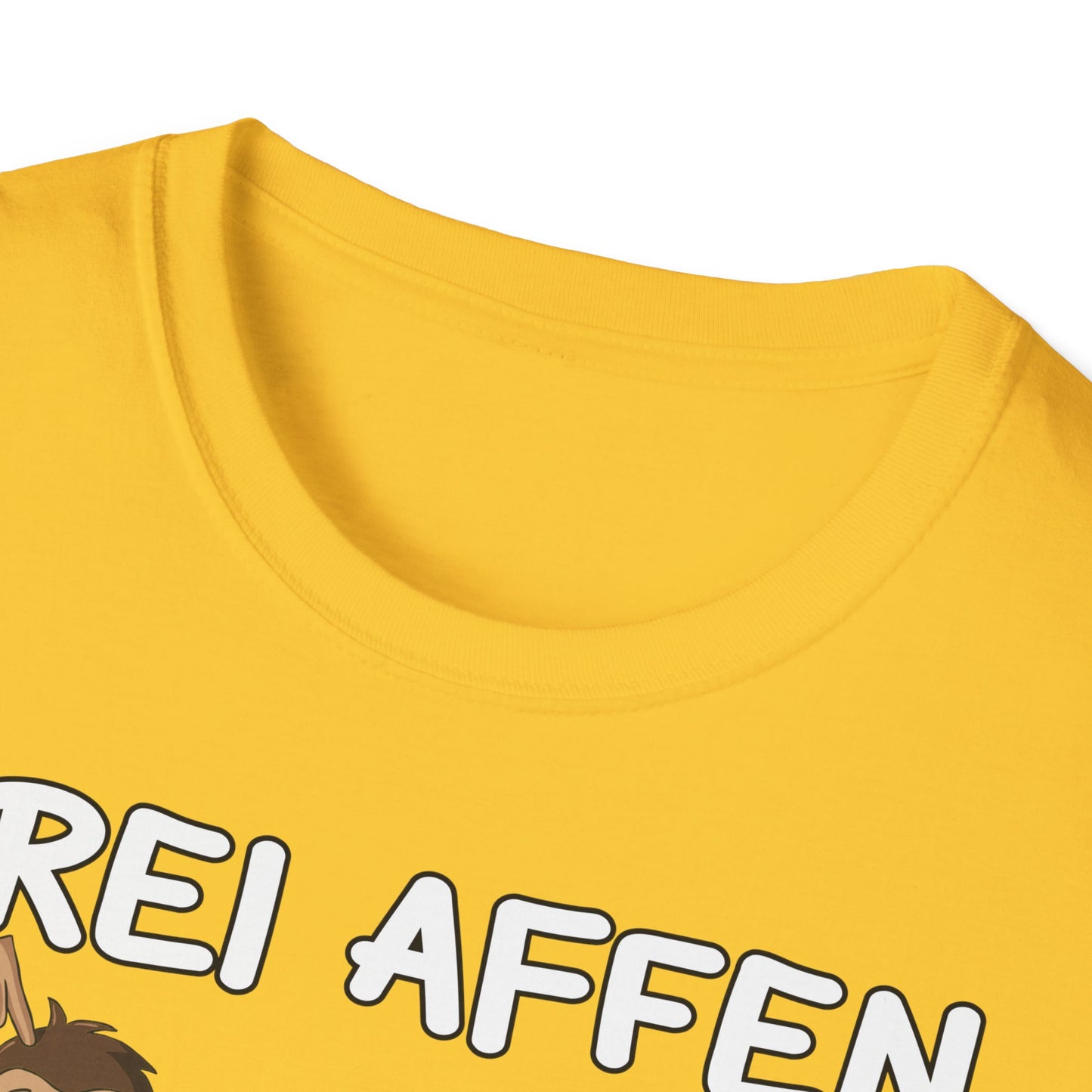T-Shirt Drei Affen die sich fragend ansehen