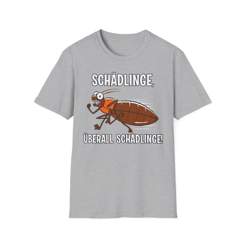 T-Shirt Schädlinge, überall Schädlinge