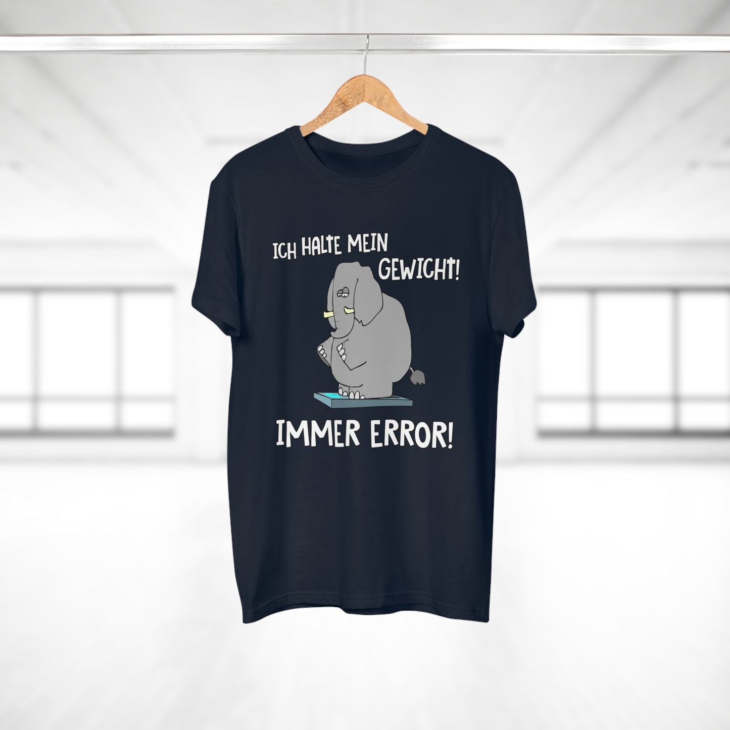 T-Shirt Ich halte mein Gewicht (bis 5XL)