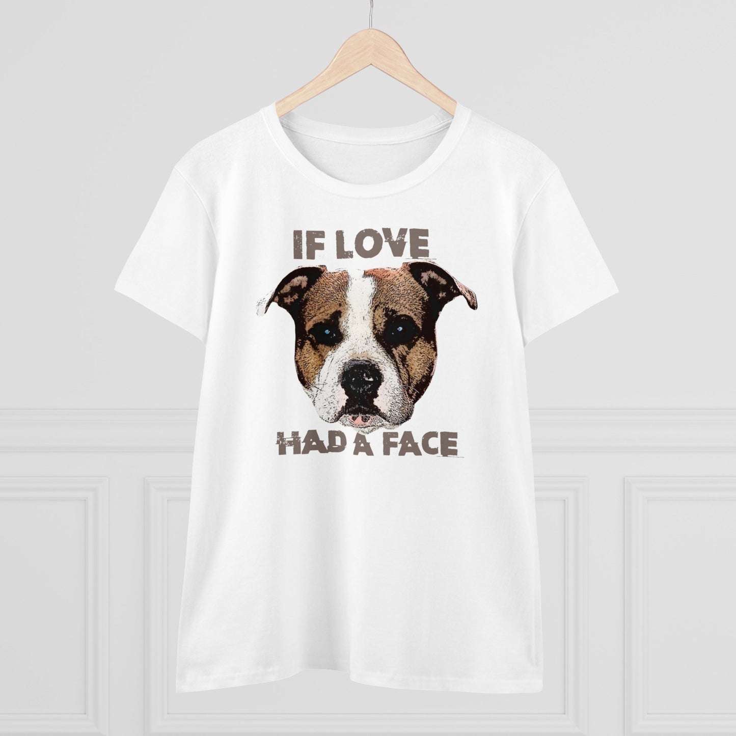 Damen T-Shirt If Love had a Face