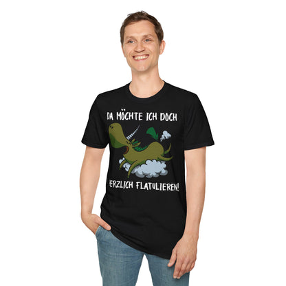 T-Shirt Da möchte ich doch Herzlich Flatulieren!