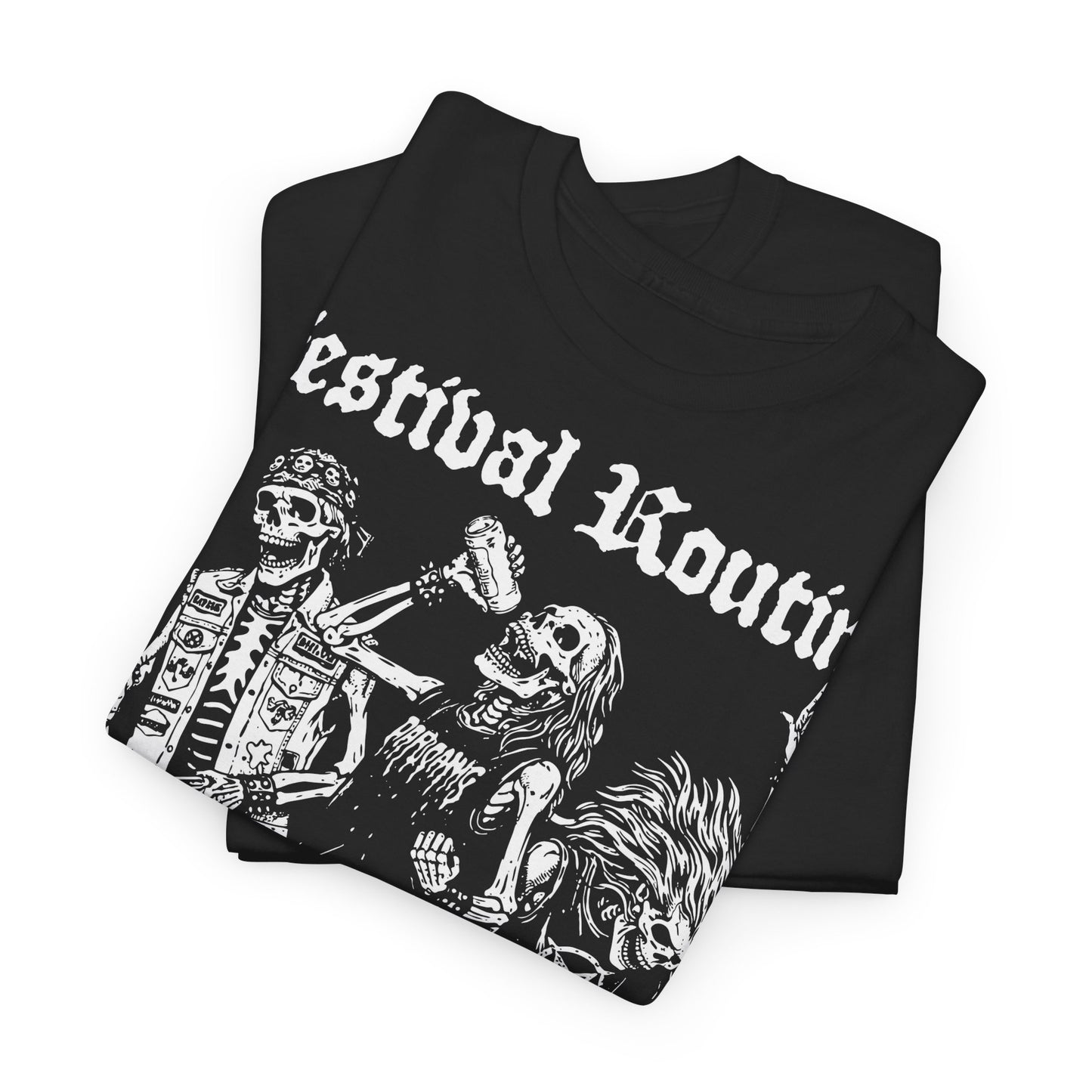T-Shirt (bis 5XL) Festival Routine