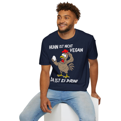 T-Shirt (bis 5XL) Huhn ist nicht vegan