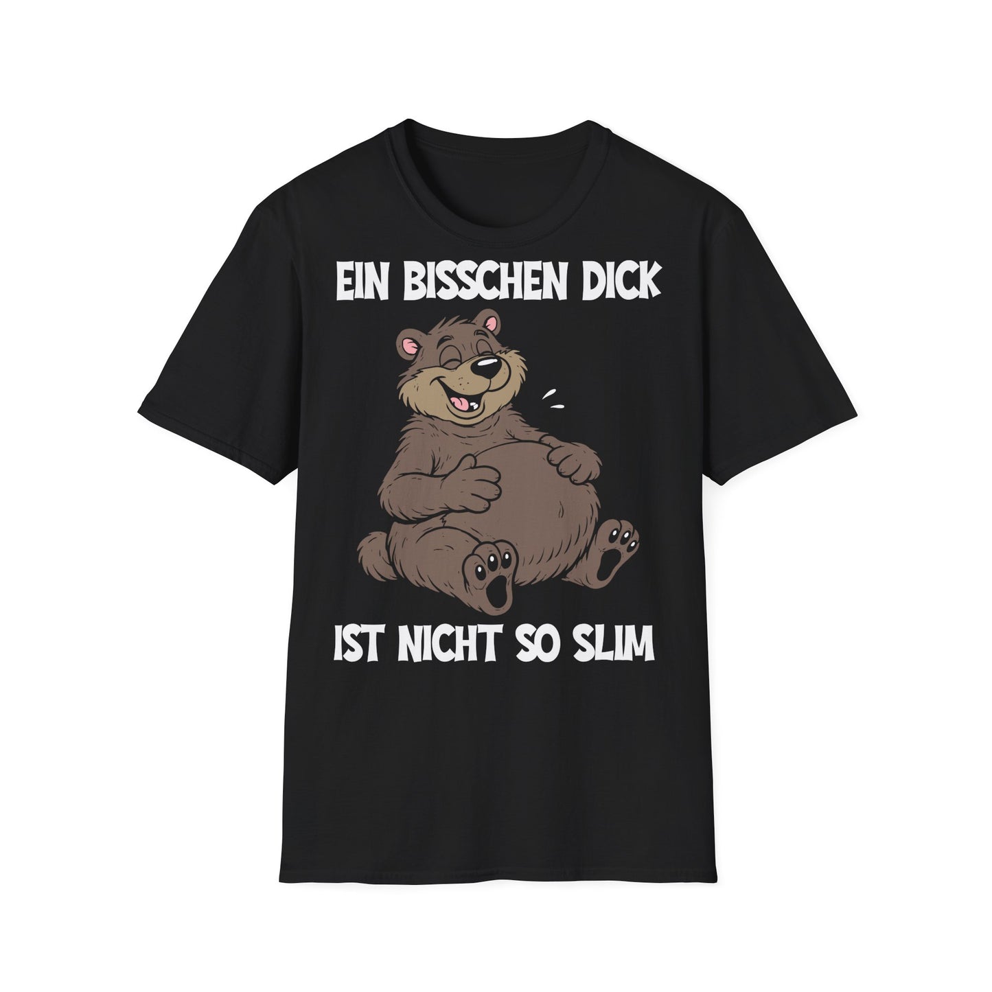 T-Shirt (bis 5XL) Ein bisschen dick, ist nicht so slim