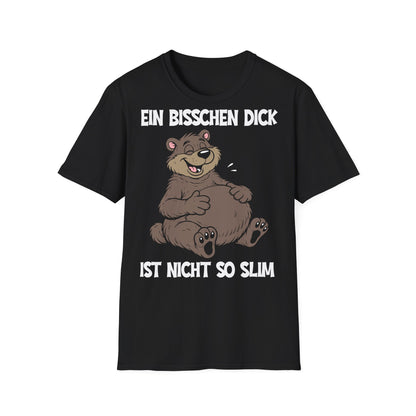 T-Shirt (bis 5XL) Ein bisschen dick, ist nicht so slim