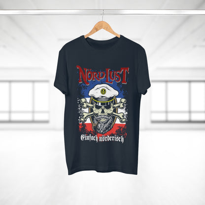 T-Shirt (bis 5XL) NördLust - Einfach nörderisch SH-Flagge