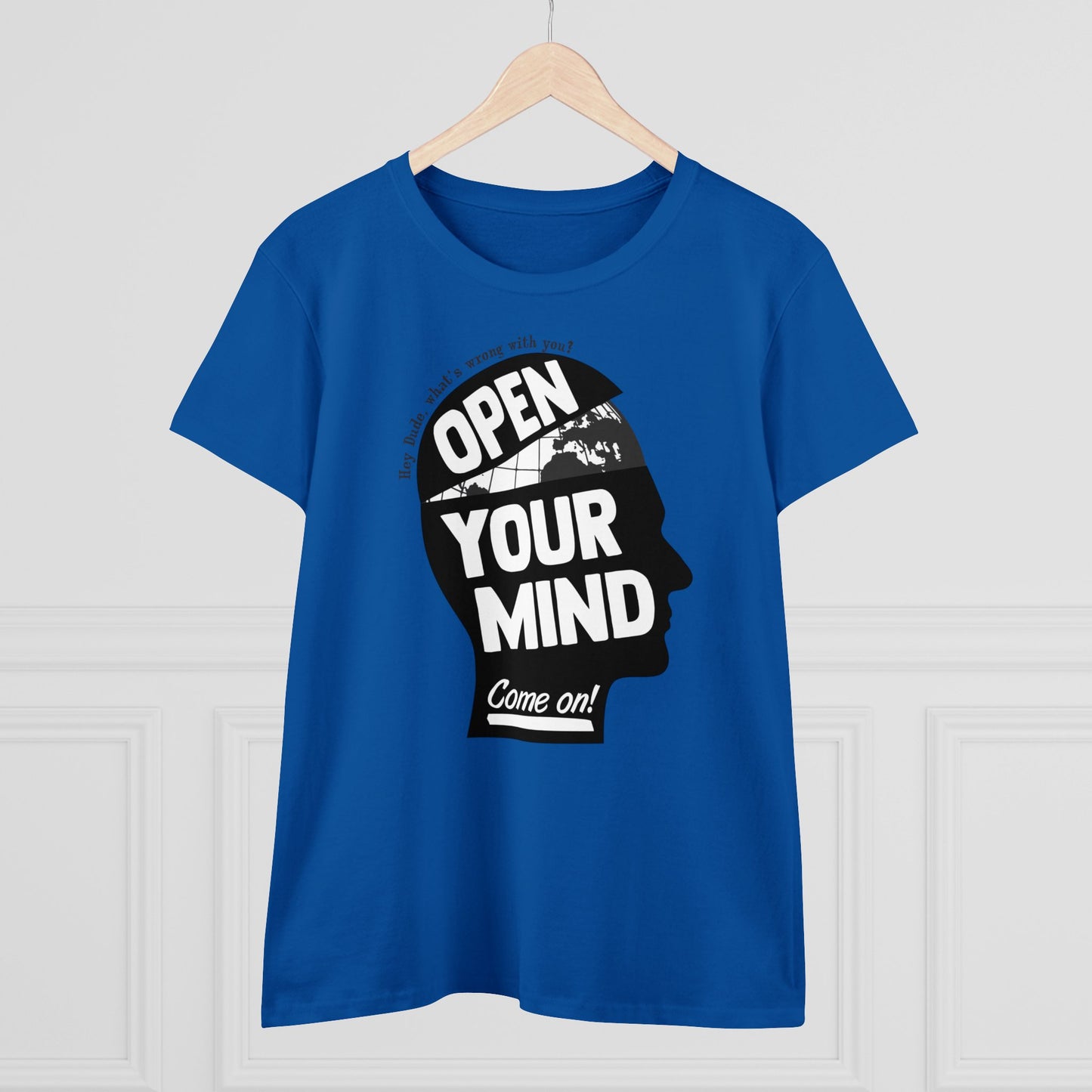 Damen T-Shirt Open your Mind