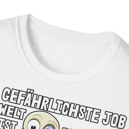 T-Shirt Der gefährlichste Job ist Rentner