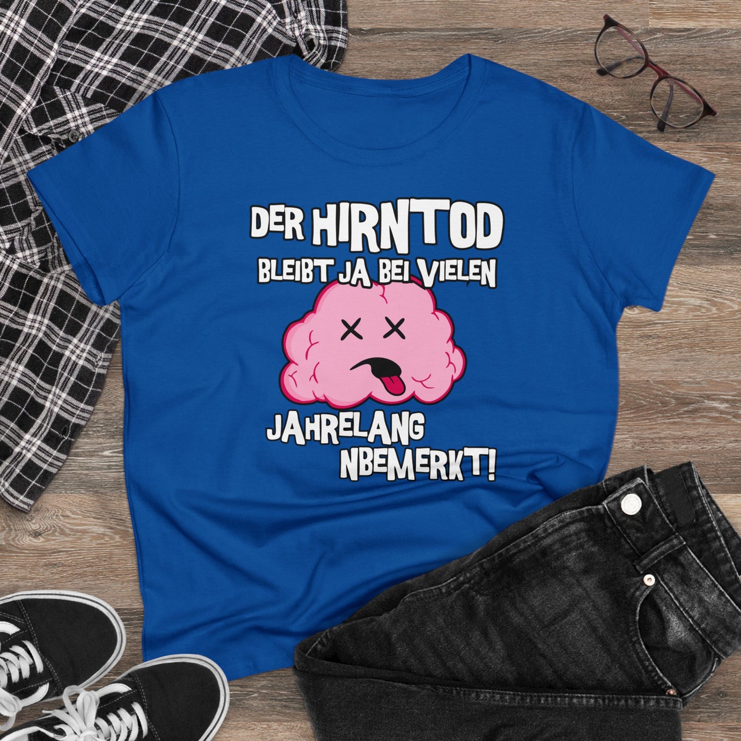 Damen T-Shirt Der Hirntod