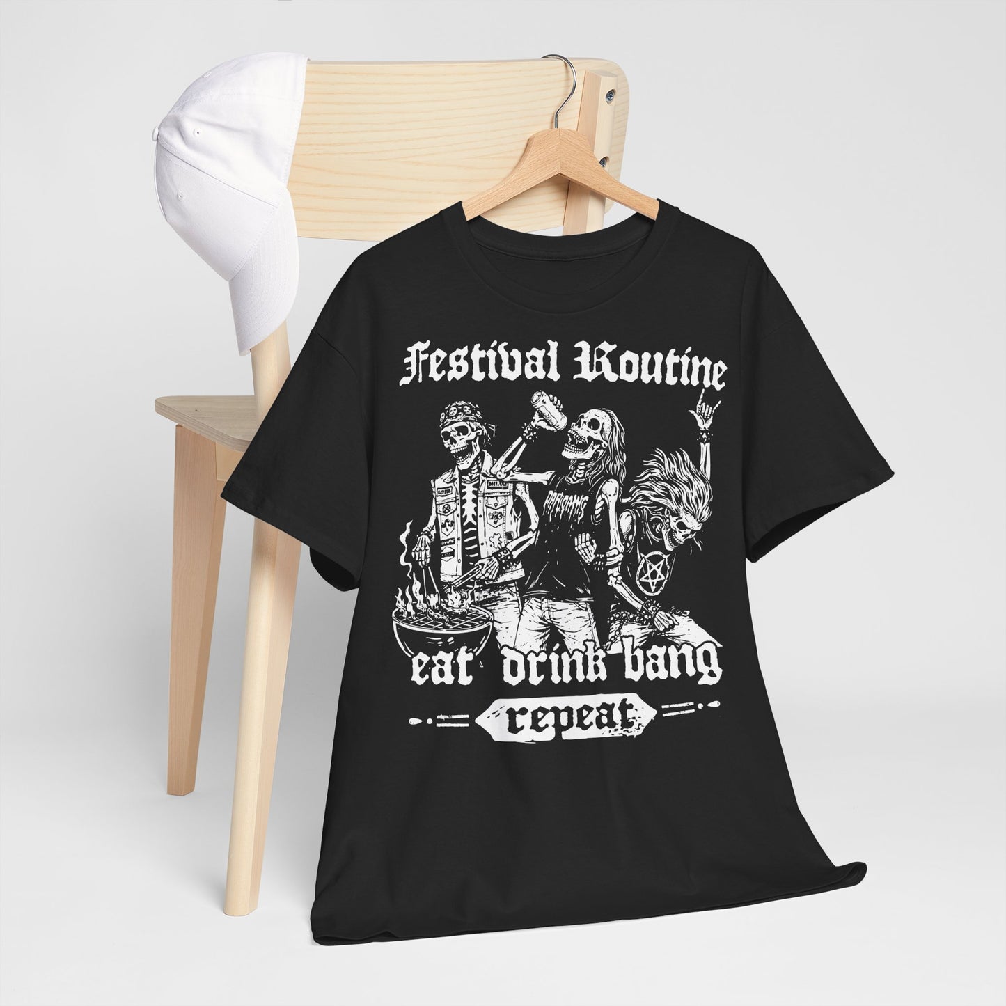T-Shirt (bis 5XL) Festival Routine