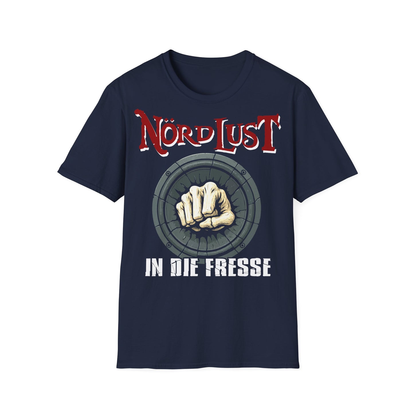 T-Shirt (bis 5XL) NördLust In die Fresse