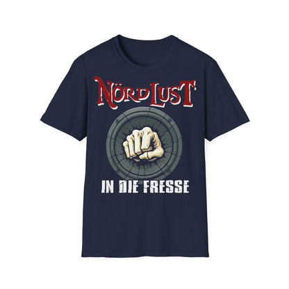 T-Shirt (bis 5XL) NördLust In die Fresse